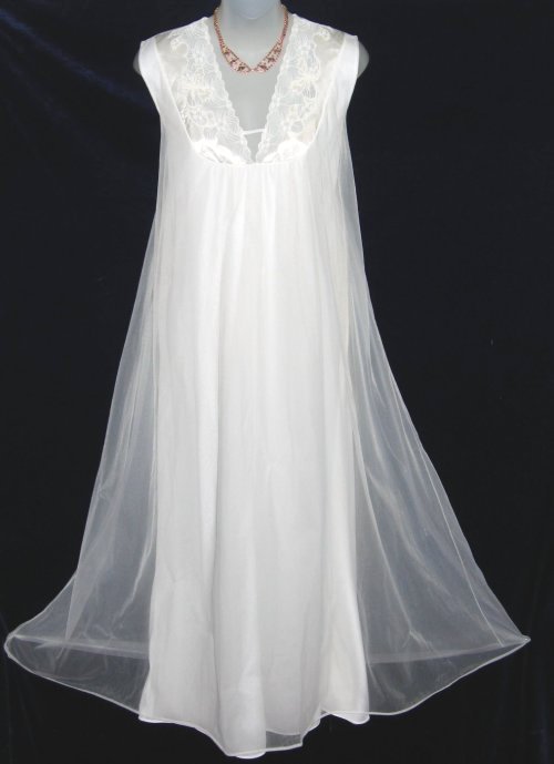 Movie Star Nightgown White