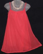 Vintage Slumber Suzy Red Peignoir Set