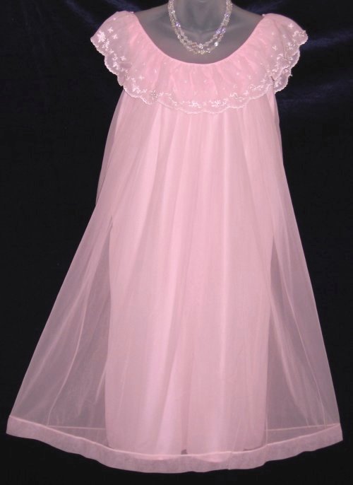 Vanity Fair Pink Nightgown