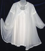 Vanity Fair Ivory Peignoir