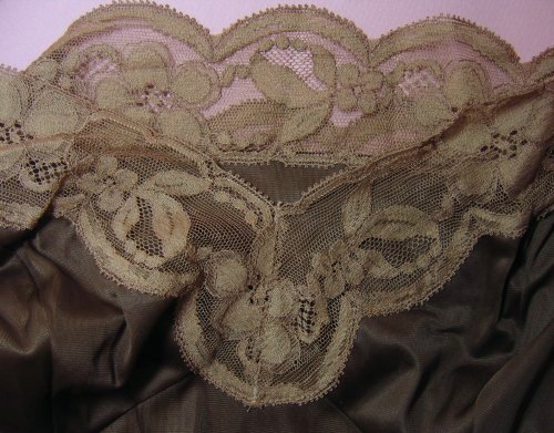Lace Accents on Vanity Fair Slip