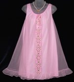 Lov'Lee Pink Babydoll Peignoir