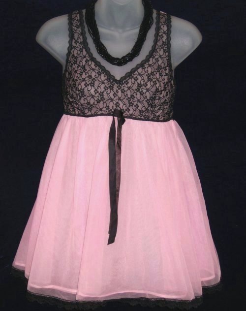 Vintage Louis Jean Pink Babydoll