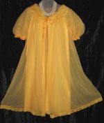 French Maid Mango Peignoir