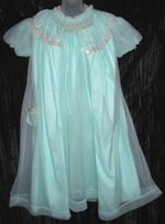 Blue Canadian Maid Peignoir