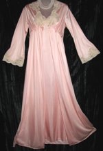 French Maid Pink Peignoir Set