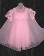 Pink Roses Peignoir