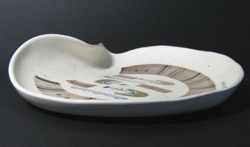 Side View Sascha Brastoff Modernist Dish